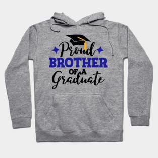 proud brother of a graduate; senior; school; student; graduating; graduation; party; event; family; proud; brother; proud brother; graduation hat; class of; class of 2024; Hoodie